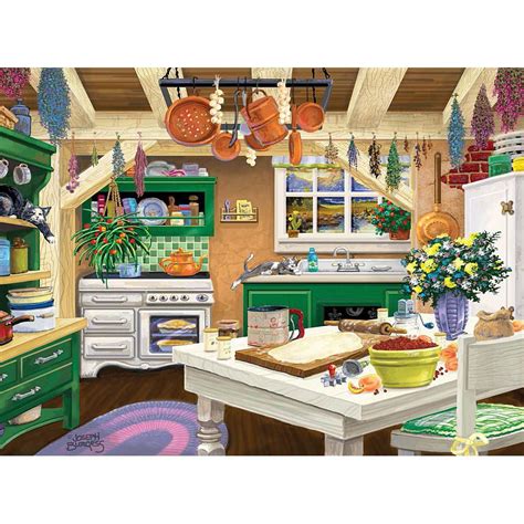 Cottage Kitchen 500 Piece Jigsaw Puzzle Bits And Pieces Uk