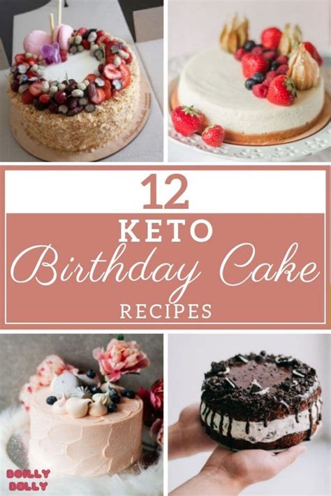 Here are 17 healthy and delici. 12 Best Keto Birthday Cake Recipes | Keto birthday cake, Lemon and coconut cake, Healthy ...