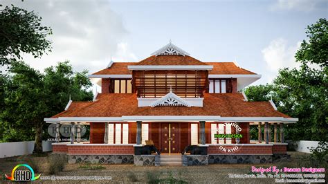 Traditional Kerala House 2971 Sq Ft