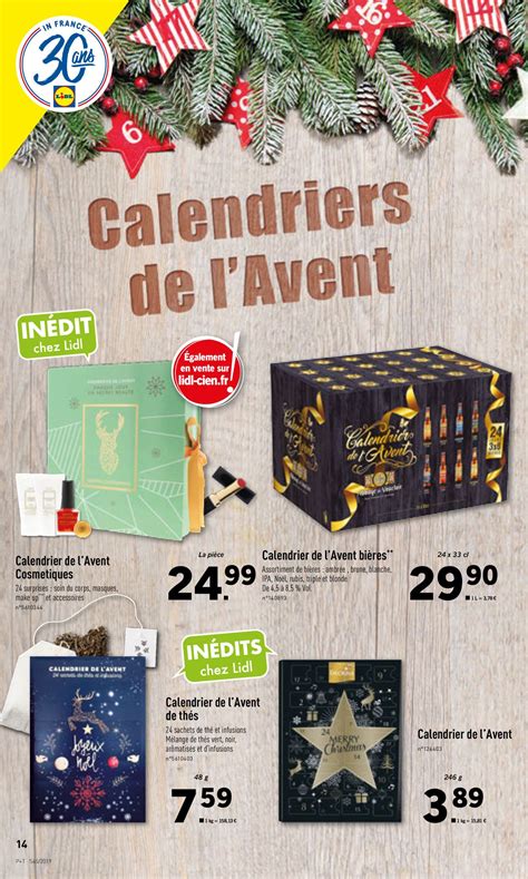 lidl calendrier de l'avent biere 2024