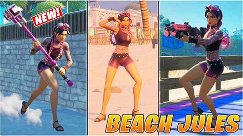 New Fortnite Beach Jules Skin In Item Shop How To Get It FirstSportz