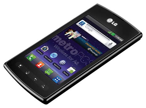 Lg Optimus M Prepaid Android Phone Metropcs Big Nano Best