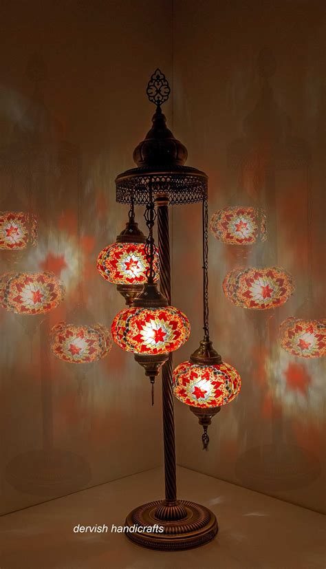 Turkish Lamp Modern Floor Lamp Moroccan Lighting Night Lights Etsy