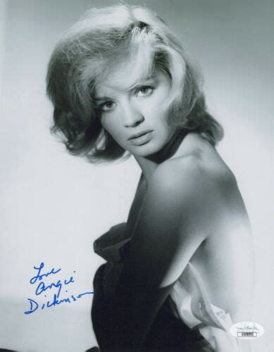 Angie Dickinson Hand Signed 8x10 Hollywood Legend Authentic Autograph Jsa Coa Ebay