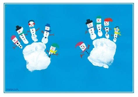 Cut out the same shape in plain green paper for the front of the card. snowman hands..very cute. don't use glitter glue takes ...