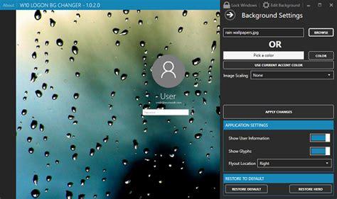 How To Change Logon Screen Background In Windows 10