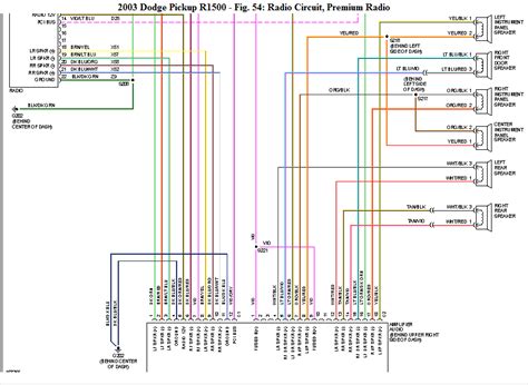 Can i get the wiring diagram for the radio in a 2003 dodge ...