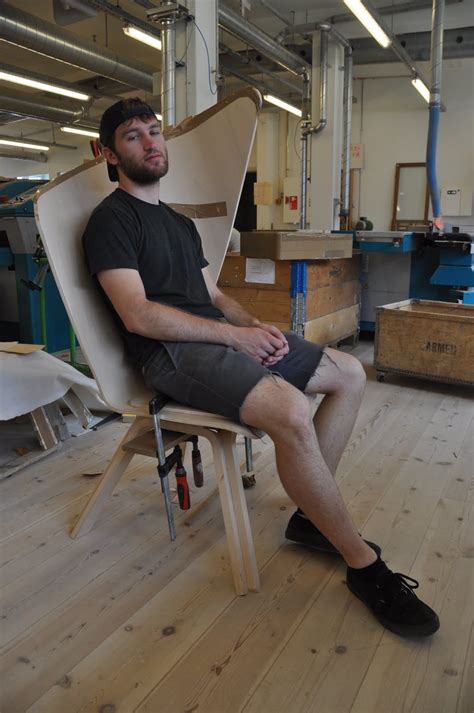 Brunette In Scandinavia People Sitting In Chairs