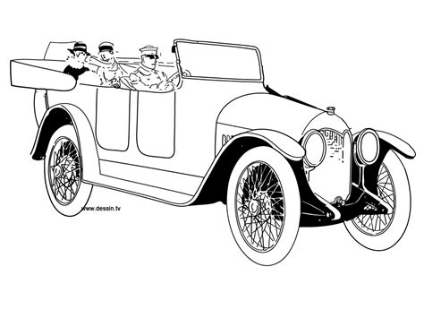 Here we have some antique car and its unique design coloring so, this is our set of classic and antique car coloring pages. Classic Car Drawings Sketch Coloring Page