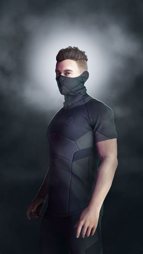 Dark Knight Ootd By Fittdesign Sci Fi Clothing Cyberpunk Clothes