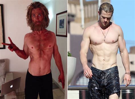 Chris Hemsworth Unveils Dramatic Weight Loss For New Film Says He