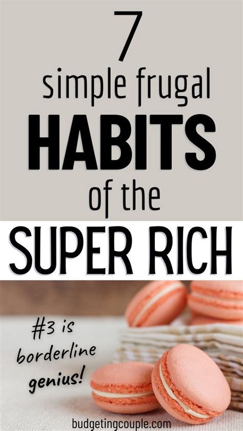 7 Frugal Habits Of The Super Rich Artofit