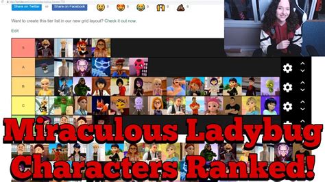 All Major Characters Classmates Ranked Miraculous Ladybug Youtube
