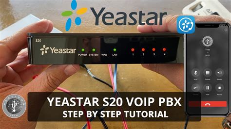 Yeastar S20 Voip Pbx Complete Step By Step Tutorial Youtube