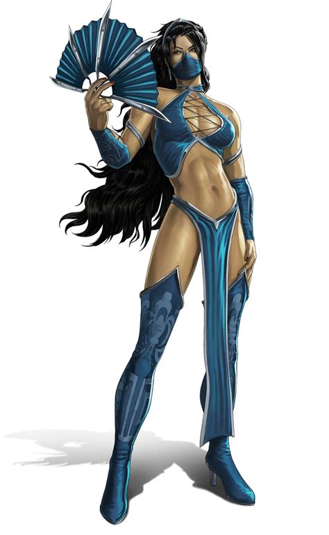 Kitana Official Render From Mortal Kombat 2011