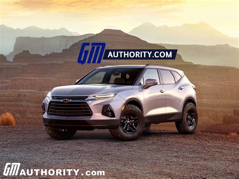 Chevy Blazer Activ Rendering Brings Off Roading Upgrades Gm Authority