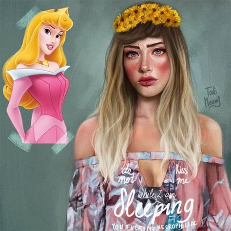 Tatimoons On Instagram This Is My Painting Fanart Of Aurora From Sleeping Beauty In