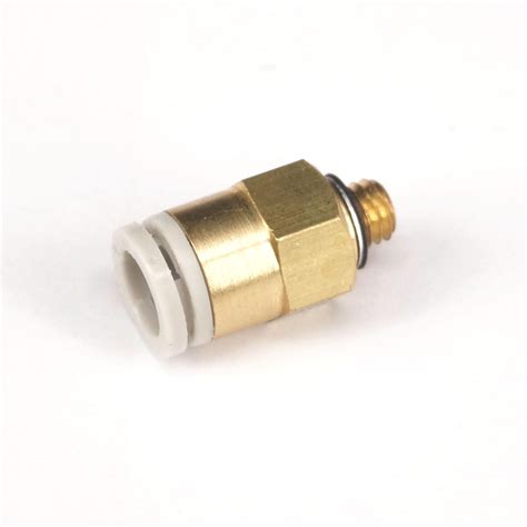 kq2h06 m5 one touch fitting push in male connector applicable tubing o d 6mm port size m5 x 0 8