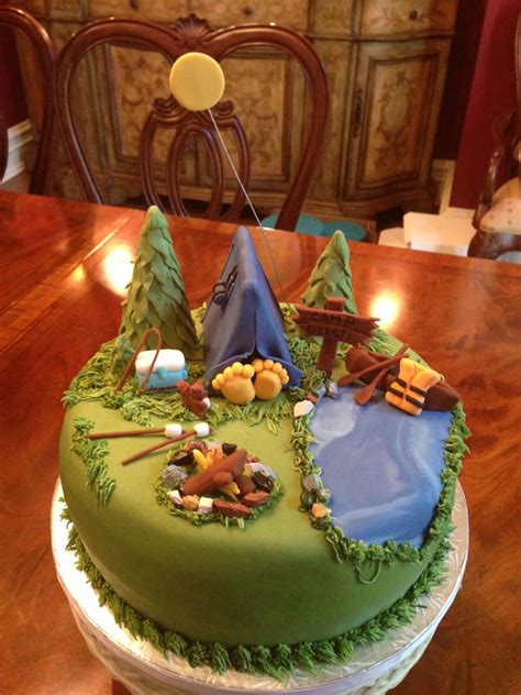 Check spelling or type a new query. Summer Camping Activities | Camping cakes, Themed cakes ...