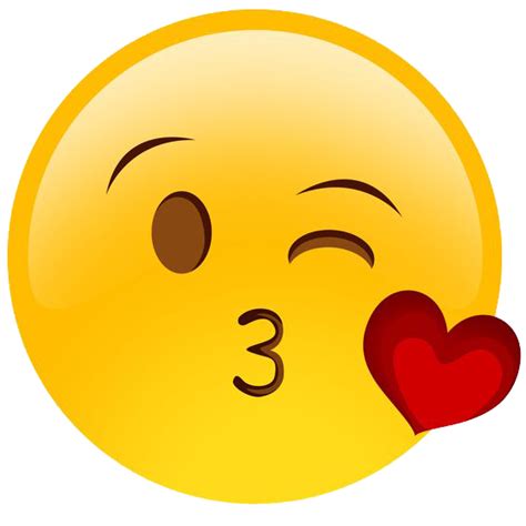 Download Emoticon Sticker Smiley Kiss Emoji Free Download Image Hq Png
