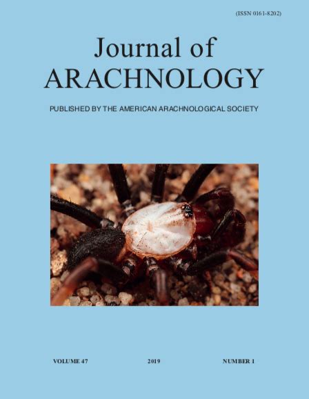 Journal Of Arachnology Aas American Arachnological Society