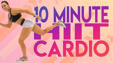 10 Minute Hiit Cardio Workout 30 Day At Home Workout Challenge Day