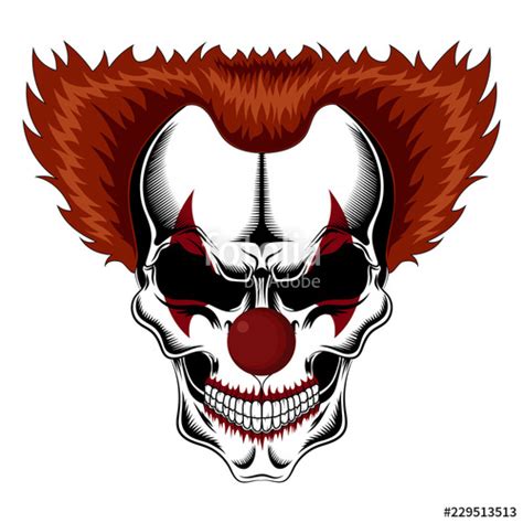 Evil Clown Vector At Collection Of Evil Clown Vector