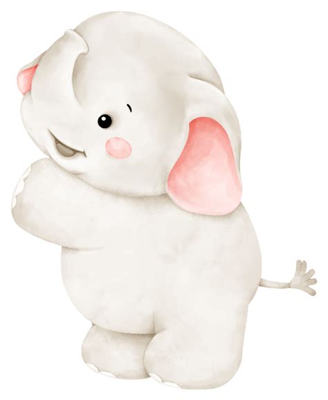 Cute Baby Elephant 34468902 Png