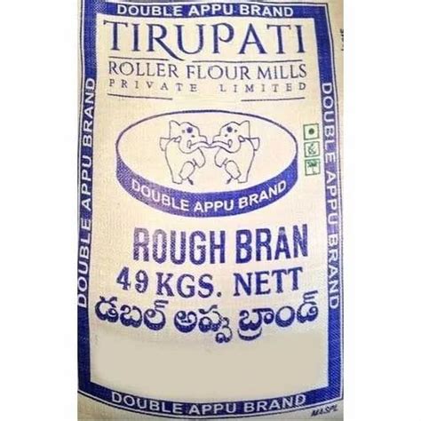 Indian Double Appu Rough Bran Organic Rs 850 Bag Tirupati Roller Flour Mills Private Limited