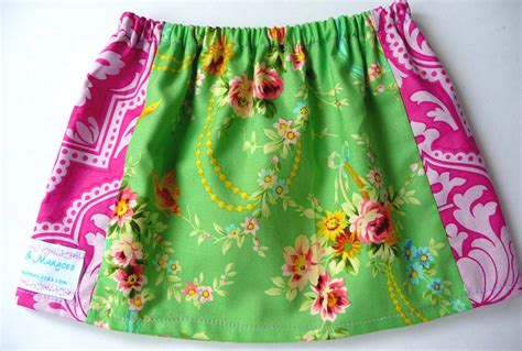 Loopy Vintage Panel Skirt For Clementine Rose Monsoons And Mangoes