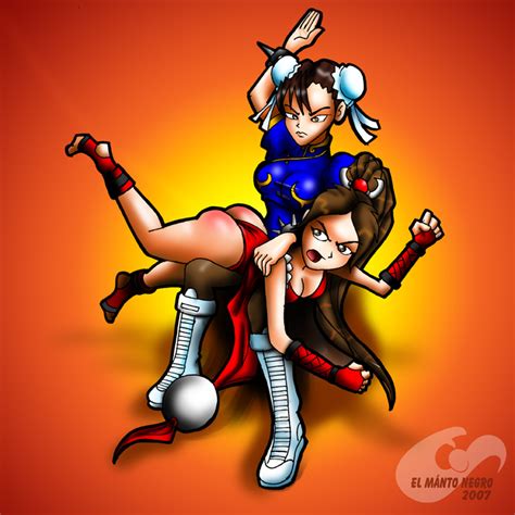 Rule 34 Ass Chun Li Color Crossover Death Battle El Manto Negro Fatal