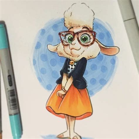 Art Of The Day 83 Dawn Of The Bellwether Zootopia News Network