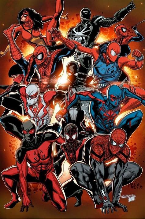 Spider Verse Spiderman Comic Marvel Comics Wallpaper Marvel Spiderman