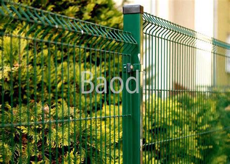 Green Polyester Wire Mesh Fence Easy Install Welded Security Fence Panels