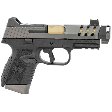 Fn 509 Cc Edge 9mm Luger 42in Graphite Pistol 101 Rounds