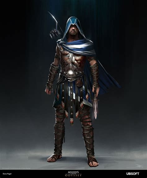 Artstation Assassin S Creed Odyssey Odysseus Armour David Paget Assassins Creed Artwork