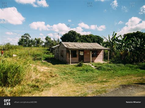 Rural Farm Cottage In Cuba Stock Photo Offset