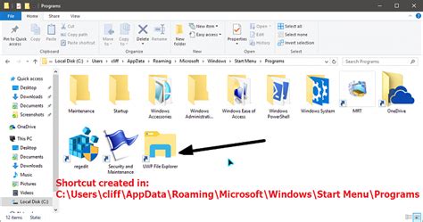 Create File Explorer Uwp App Shortcut In Windows 10 Tutorials