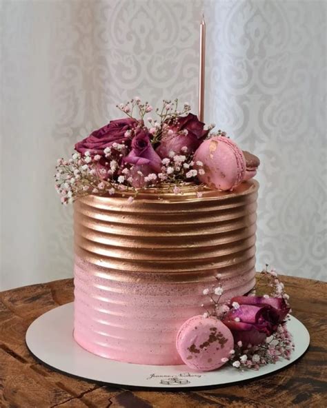 Rose Gold Cake Inspiration Too Pretty To Eat Bridal Shower 101