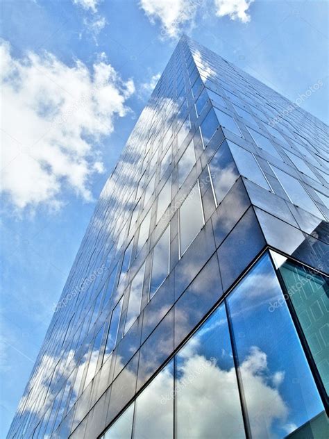 Blue Office Building — Stock Photo © Ldambies 2477438