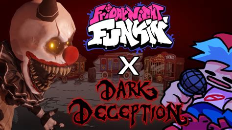 Dark Deception X Friday Night Funkin Clown Gremlin Tricky Mod Youtube