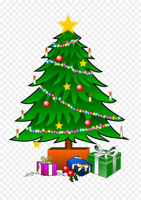 Christmas Tree Cartoon Clipart 10 Free Cliparts Download Images On