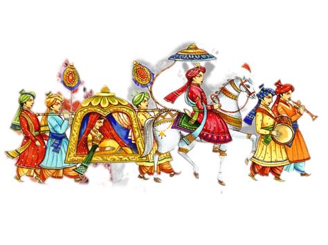 Wedding Clipart In Png | Hindu wedding cards, Wedding card design indian