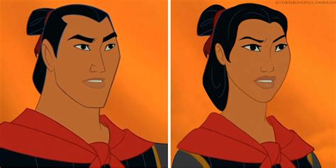 Pin By Maria On Mulan Disney Characters Reimagined Disney Gender Swap Gender Bent Disney