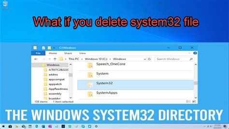 Windows 10 What If You Delete System32 Youtube