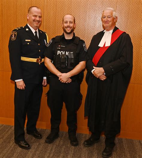 Newest Belleville Police Service officer sworn in | Quinte News
