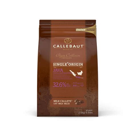 Barry Callebaut Pastilles Chocolat Au Lait Dorigine Java 25kg Callets