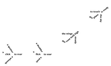 Easy Concrete Poem