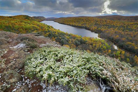 Lake Of The Clouds Porcupine Mountains Michigan Photograph By Norris