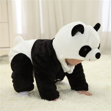 Babies Animal Panda Onesies Toddler Pajamas